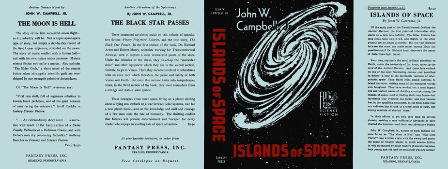 Item #3818 Islands of Space. John W. Campbell, Jr
