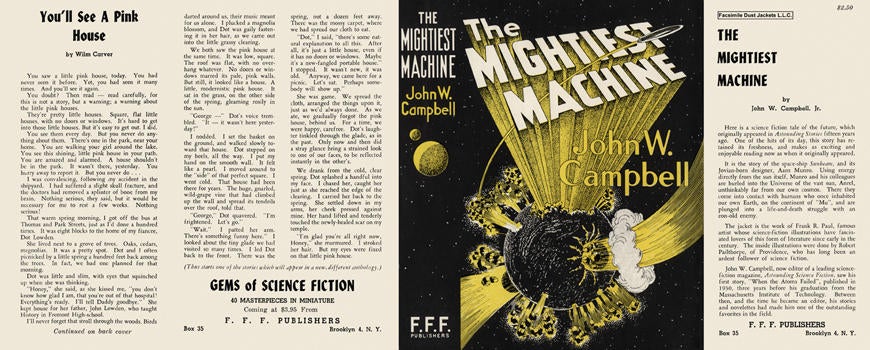 Item #3819 Mightiest Machine, The. John W. Campbell, Jr.