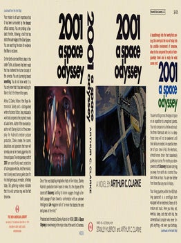 2001, A Space Odyssey. Arthur C. Clarke.