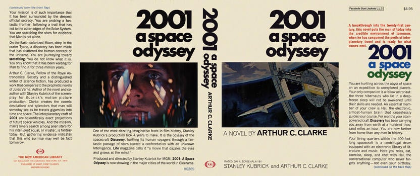 Item #3828 2001, A Space Odyssey. Arthur C. Clarke.