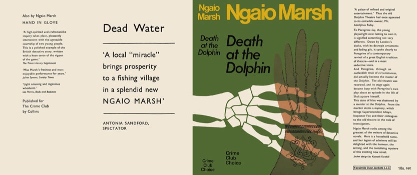 Item #38363 Death at the Dolphin. Ngaio Marsh
