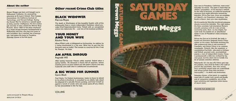 Item #38366 Saturday Games. Brown Meggs