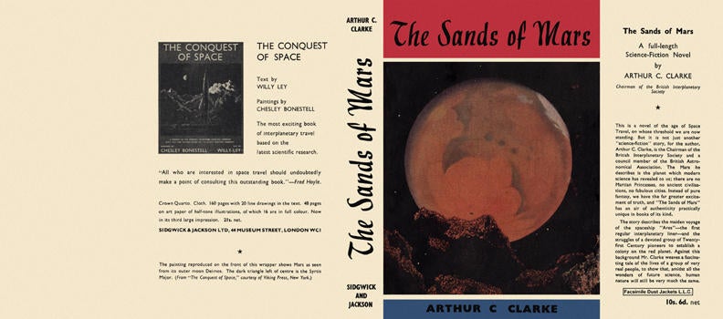 Item #3839 Sands of Mars, The. Arthur C. Clarke