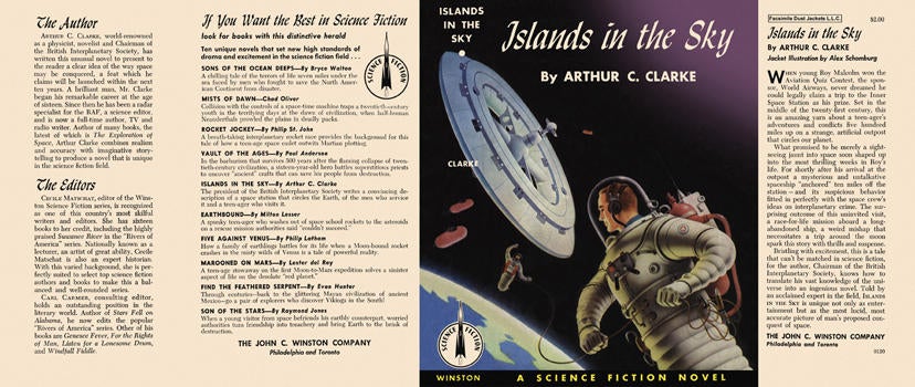 Item #3840 Islands in the Sky. Arthur C. Clarke