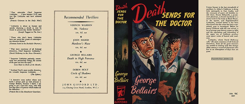 Item #38427 Death Sends for the Doctor. George Bellairs.