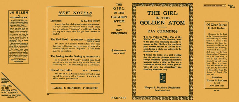 Item #3845 Girl in the Golden Atom, The. Ray Cummings.
