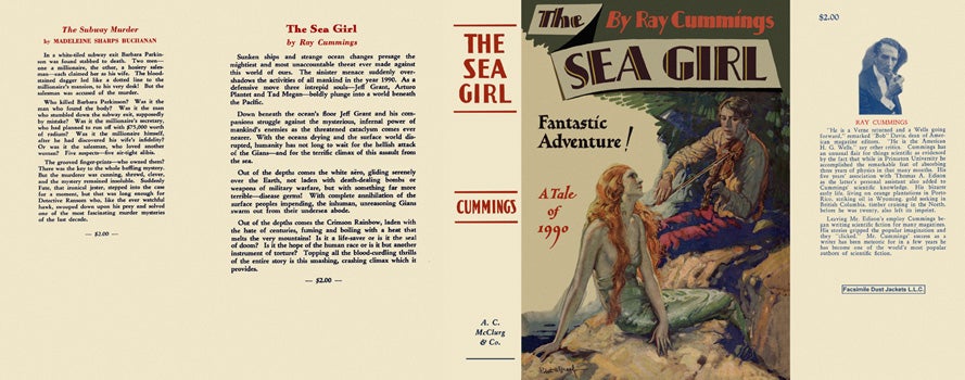 Item #3847 Sea Girl, The. Ray Cummings
