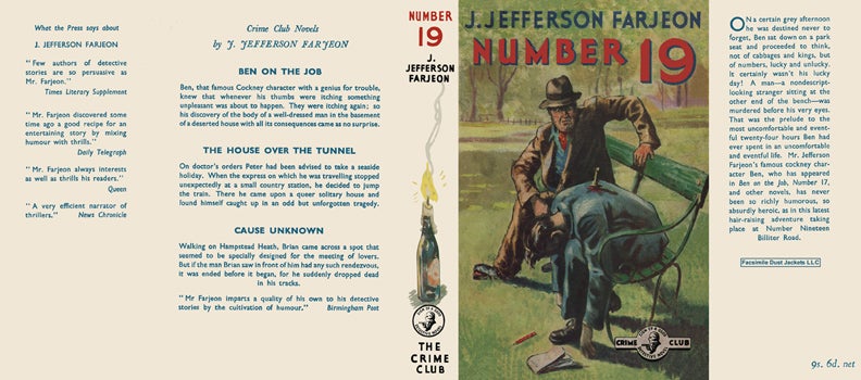 Item #38525 Number 19. J. Jefferson Farjeon.
