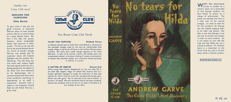 Item #38559 No Tears for Hilda. Andrew Garve