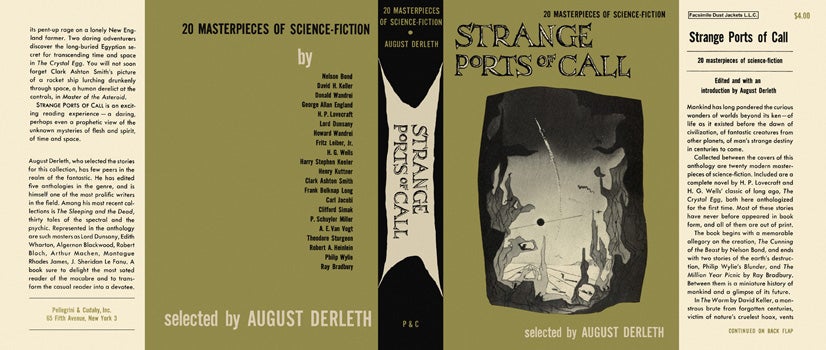 Item #3868 Strange Ports of Call. August Derleth, Anthology.