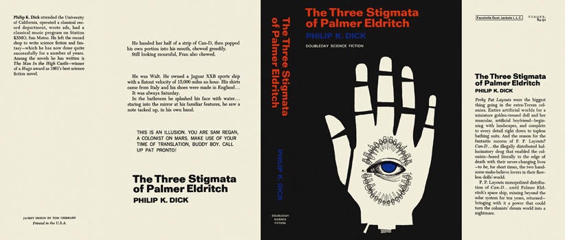 Item #3873 Three Stigmata of Palmer Eldritch, The. Philip K. Dick.