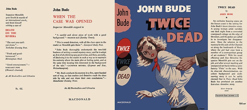 Item #38769 Twice Dead. John Bude