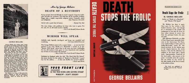 Item #38820 Death Stops the Frolic. George Bellairs.