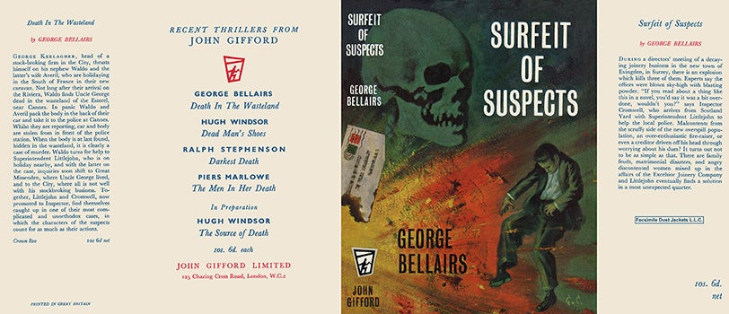 Item #38829 Surfeit of Suspects. George Bellairs.