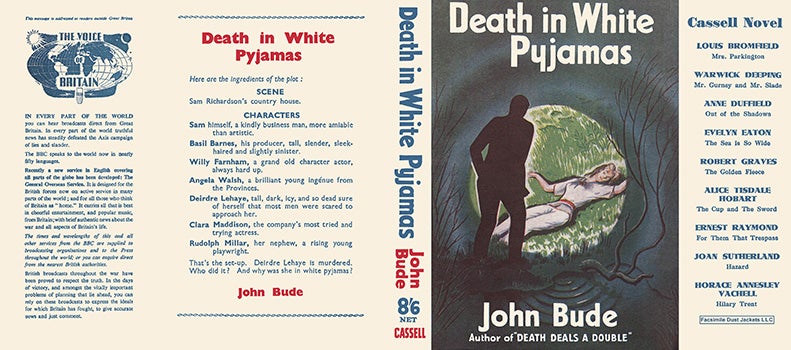 Item #38837 Death in White Pyjamas. John Bude.