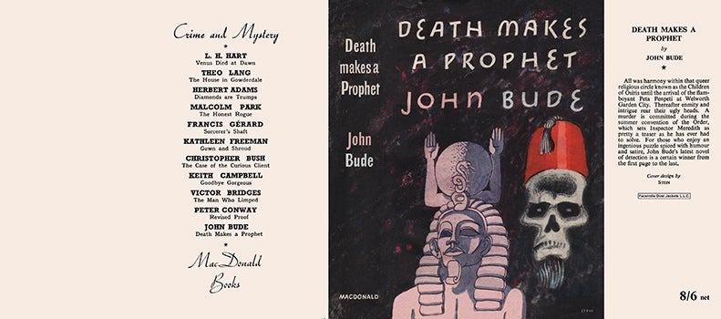Item #38838 Death Makes a Prophet. John Bude.