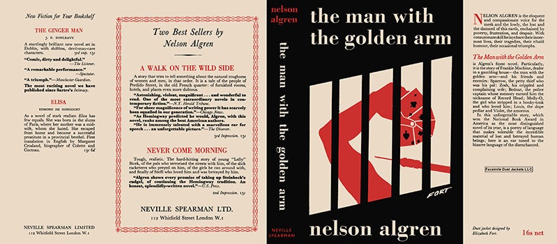 Item #38850 Man with the Golden Arm, The. Nelson Algren