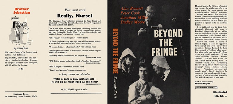 Item #38873 Beyond the Fringe. Alan Bennett, Peter Cook, Jonathan Miller, Dudley Moore.