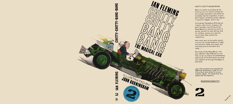 Item #38917 Chitty Chitty Bang Bang, The Magical Car Adventure 2. Ian Fleming, John Burningham.