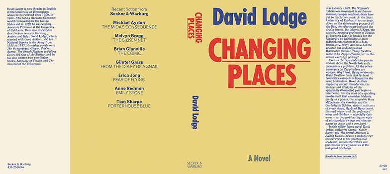 Item #38965 Changing Places. David Lodge
