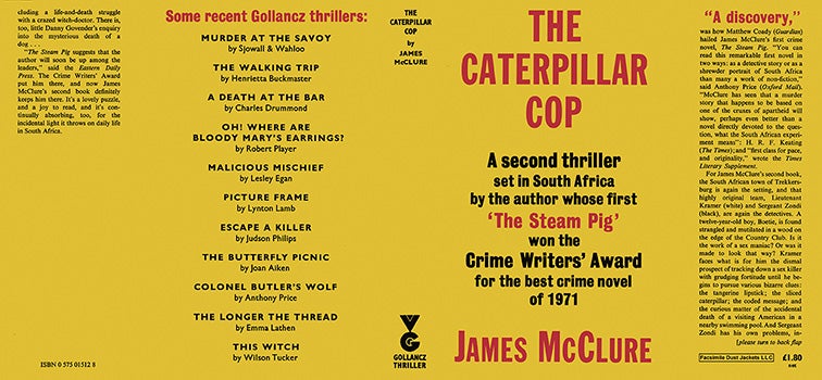 Item #38981 Caterpillar Cop, The. James McClure