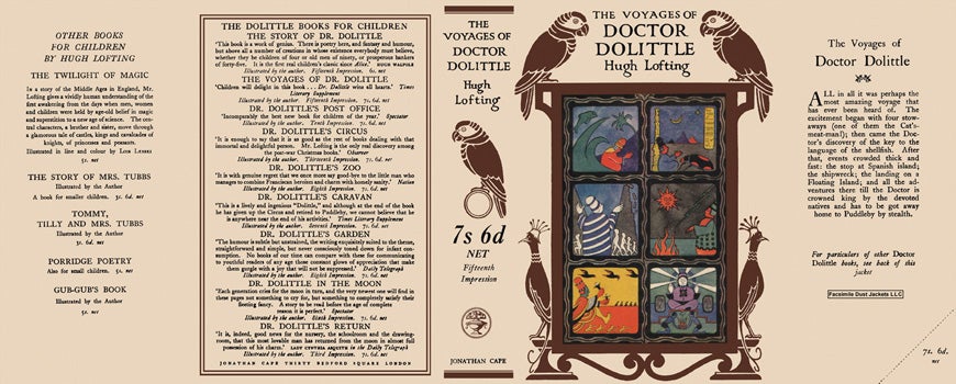 Item #39084 Voyages of Doctor Dolittle, The. Hugh Lofting