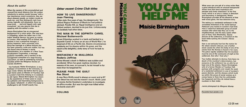 Item #39159 You Can Help Me. Maisie Birmingham