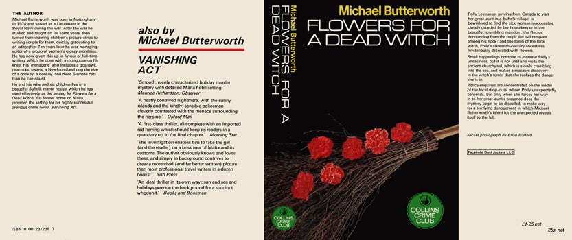 Item #39169 Flowers for a Dead Witch. Michael Butterworth.