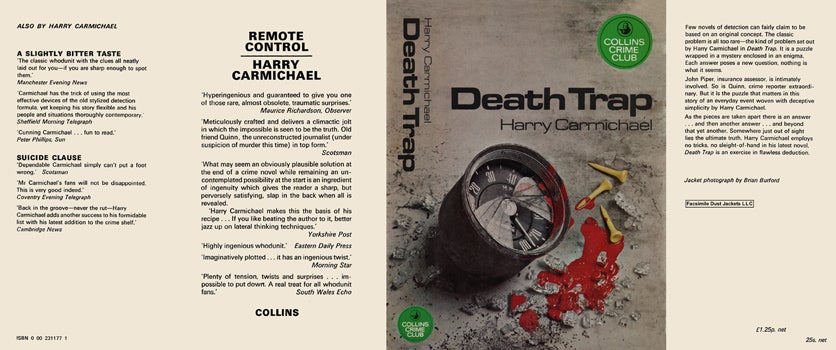 Item #39171 Death Trap. Harry Carmichael.