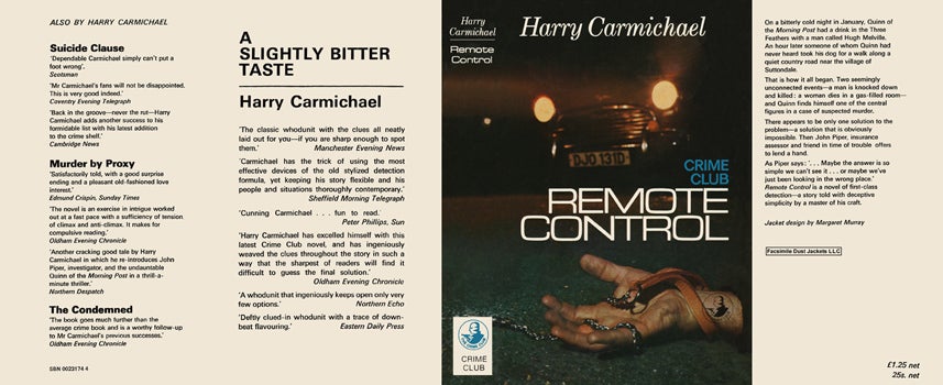 Item #39173 Remote Control. Harry Carmichael.