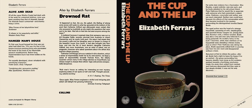 Item #39203 Cup and the Lip, The. Elizabeth Ferrars.