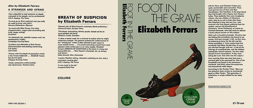 Item #39204 Foot in the Grave. Elizabeth Ferrars