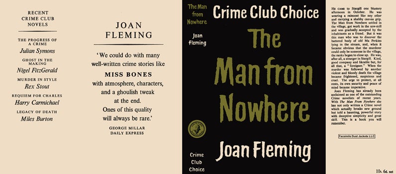 Item #39214 Man from Nowhere, The. Joan Fleming