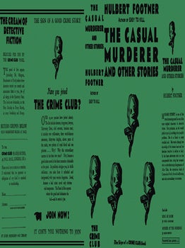Casual Murderer and Other Stories, The. Hulbert Footner.