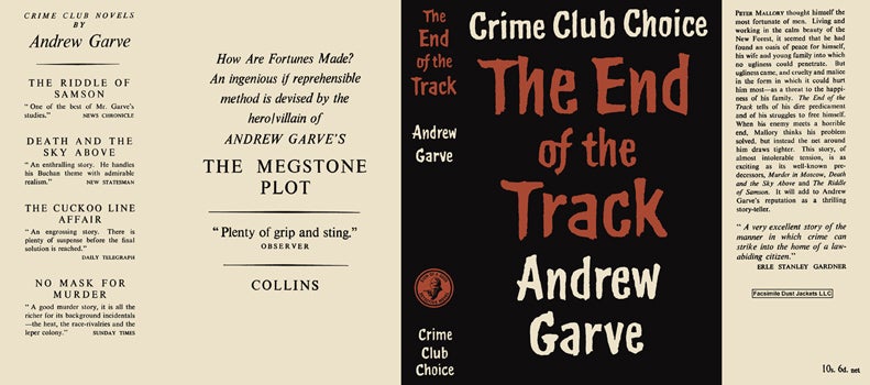 Item #39226 End of the Track, The. Andrew Garve