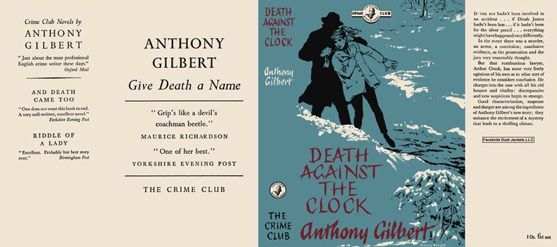 Item #39231 Death Against the Clock. Anthony Gilbert