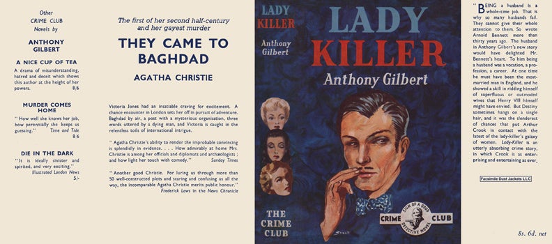Item #39234 Lady Killer. Anthony Gilbert