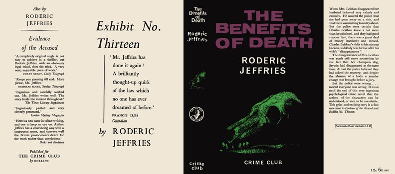 Benefits of Death, The | Roderic Jeffries