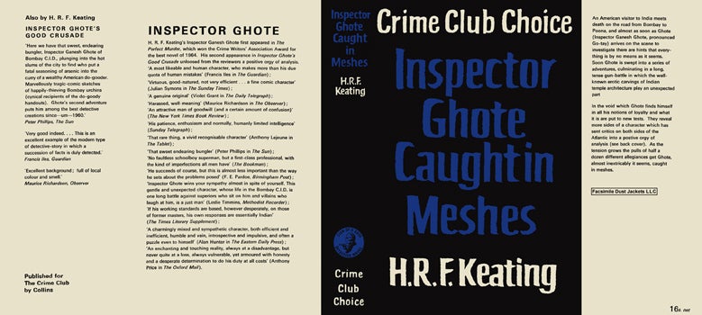 Item #39250 Inspector Ghote Caught in Meshes. H. R. F. Keating