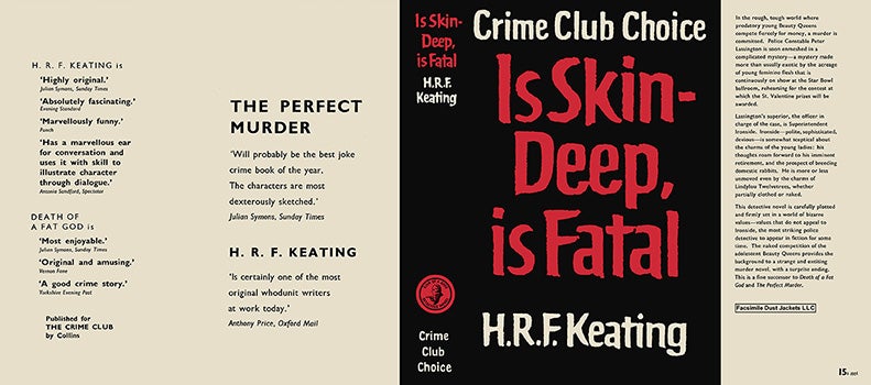 Item #39252 Is Skin-Deep, Is Fatal. H. R. F. Keating
