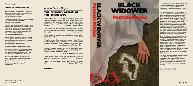 Item #39278 Black Widower. Patricia Moyes