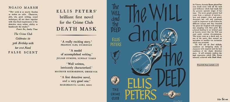 Item #39282 Will and the Deed, The. Ellis Peters