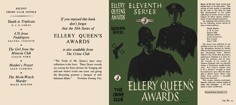 Item #39283 Ellery Queen's Awards, Eleventh Series. Ellery Queen, Anthology.