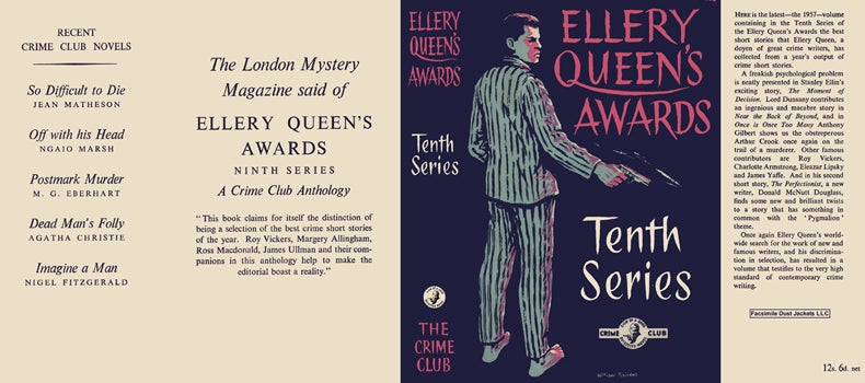 Item #39285 Ellery Queen's Awards, Tenth Series. Ellery Queen, Anthology.
