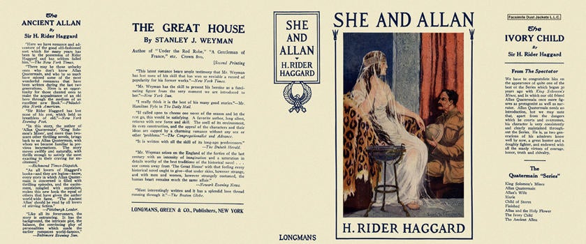 Item #3930 She and Allan. H. Rider Haggard