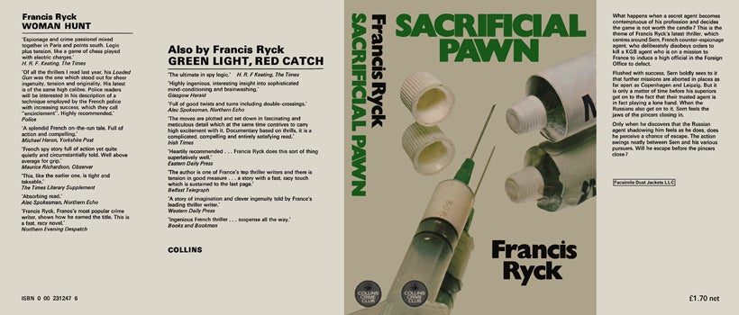 Item #39300 Sacrificial Pawn. Francis Ryck.