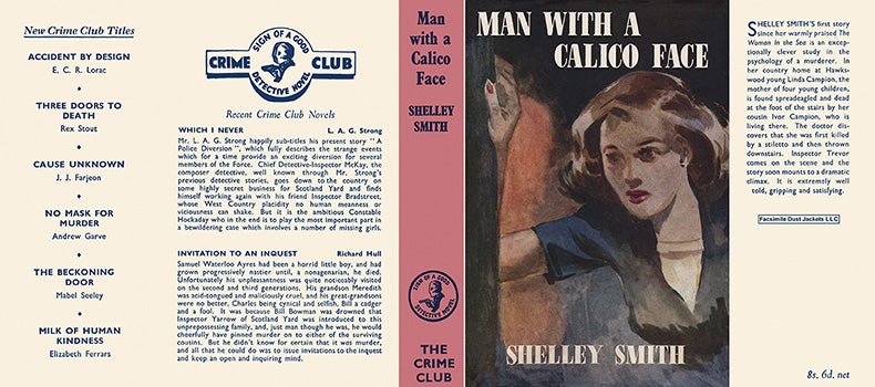 Item #39302 Man with a Calico Face. Shelley Smith.
