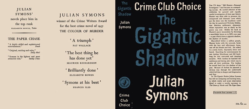 Item #39305 Gigantic Shadow, The. Julian Symons.