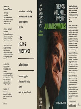 Man Who Killed Himself, The. Julian Symons.