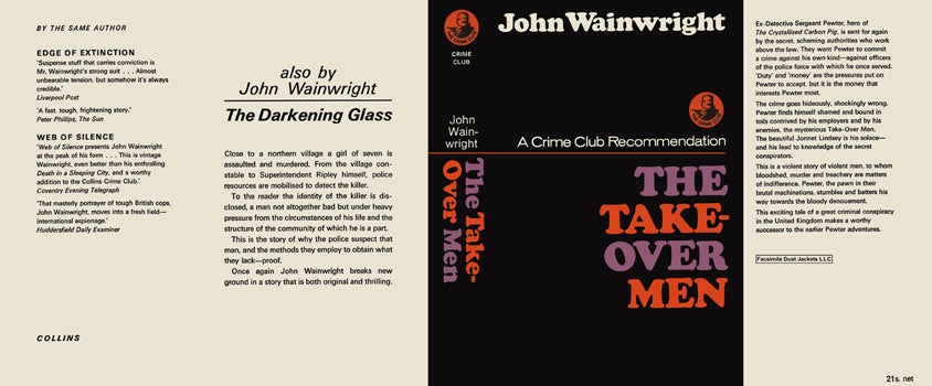 Item #39312 Take-Over Men, The. John Wainwright.